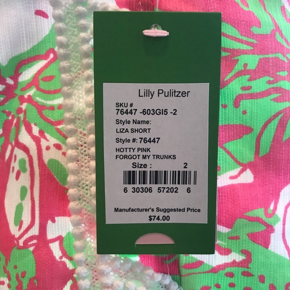 Lilly Pulitzer shorts NWT - Picture 3 of 8